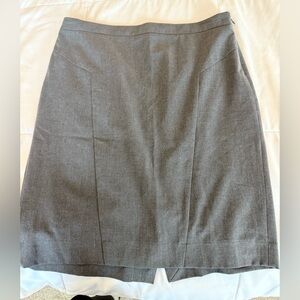 The Limited Gray Pencil Skirt